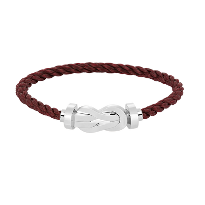 ¡®Moco¡¯CHANCE LARGE 8 FIGURE BUCKLE NO DIAMOND BRACELET SILVER