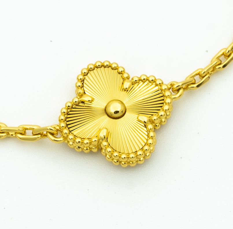 [Star]New  CLOVER 5 MOTIF LASER BRACELET COLLECTION
