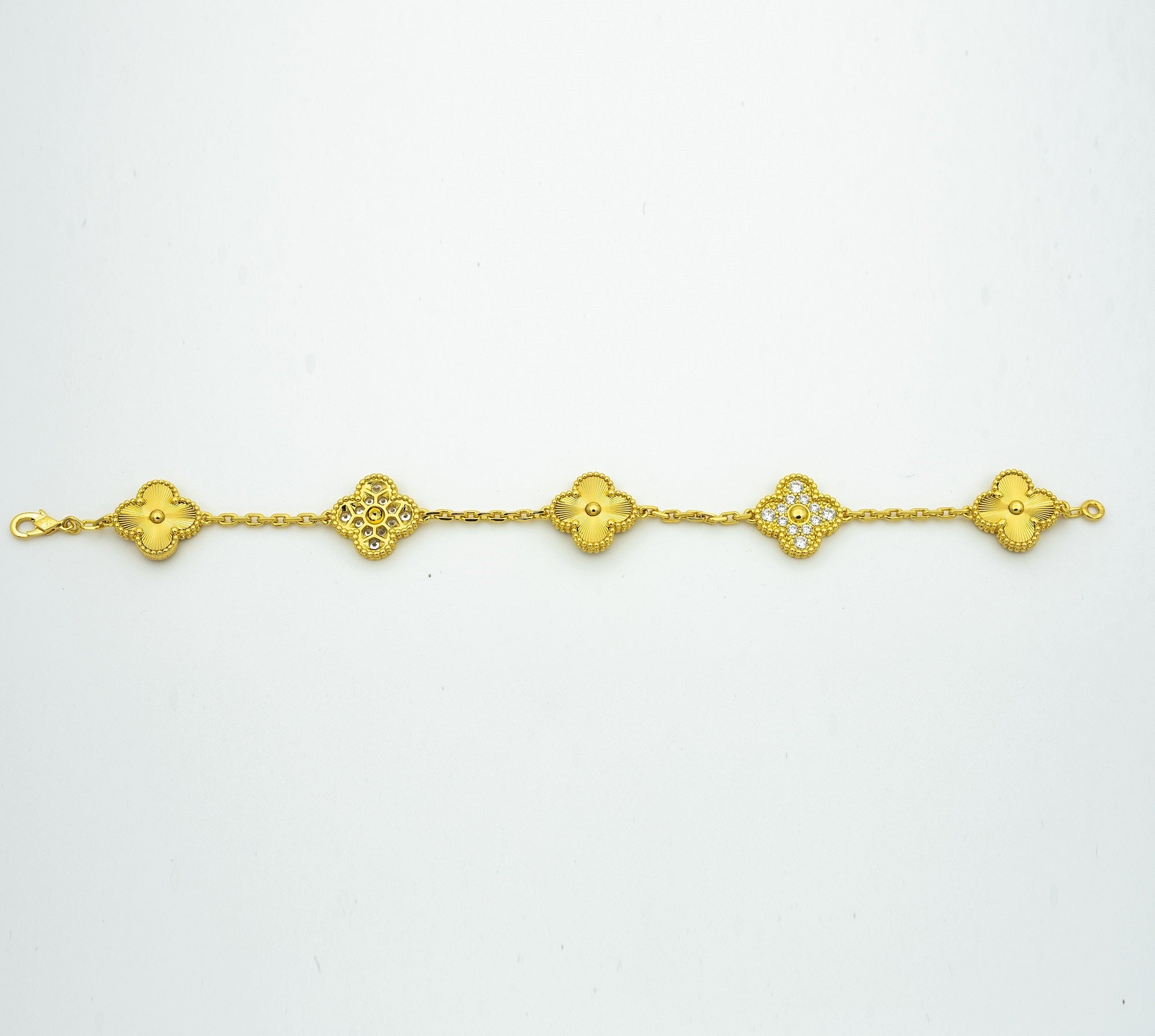 [Star]New  CLOVER 5 MOTIF LASER BRACELET COLLECTION