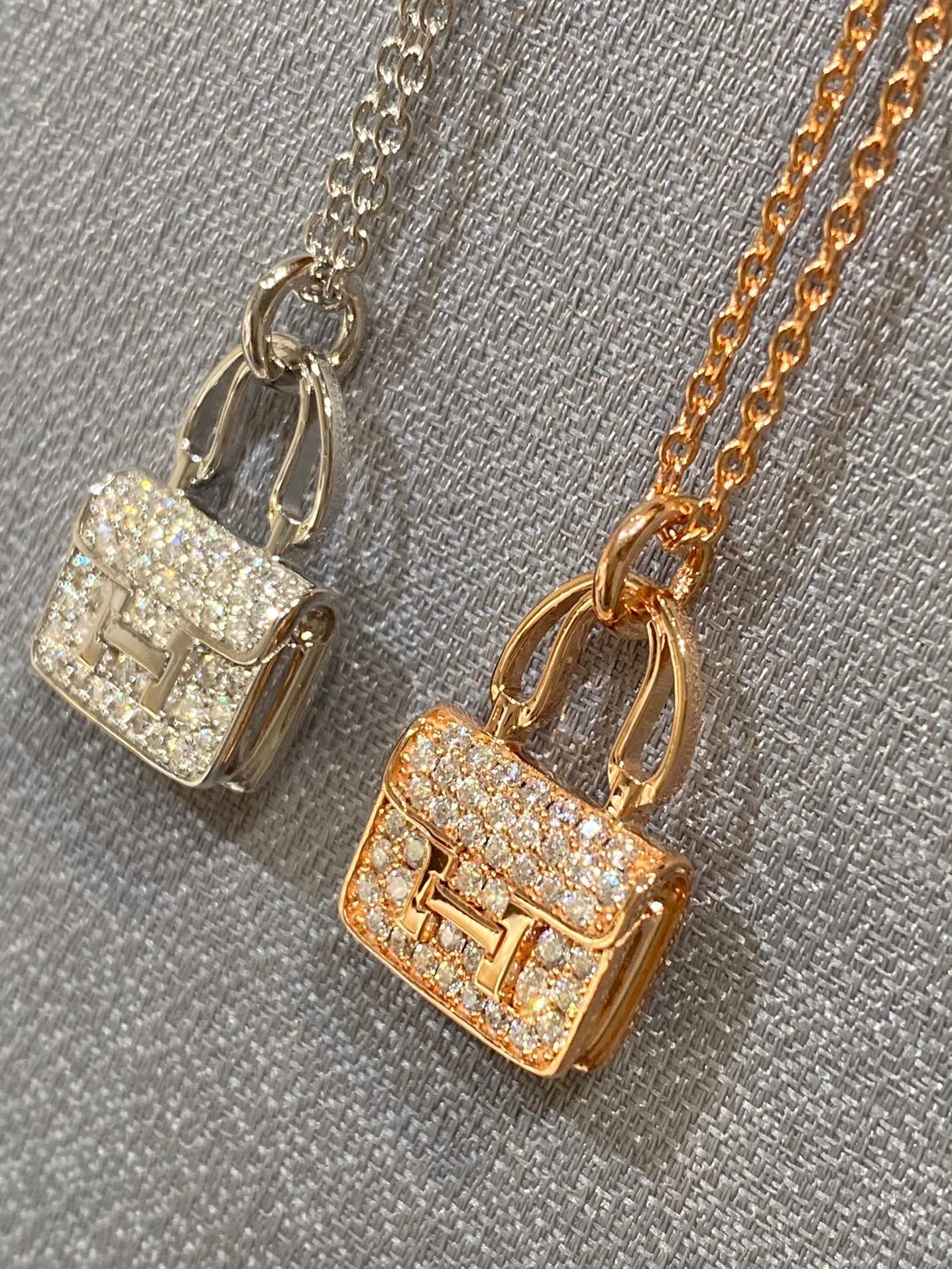 ¡®Moco¡¯CONSTANCE PEDANT DIAMOND NECKLACE