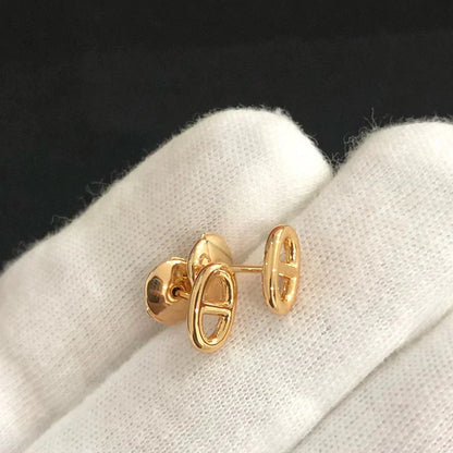 ¡®Moco¡¯CHAINE SMALL EARRINGS GOLD AND SILVER
