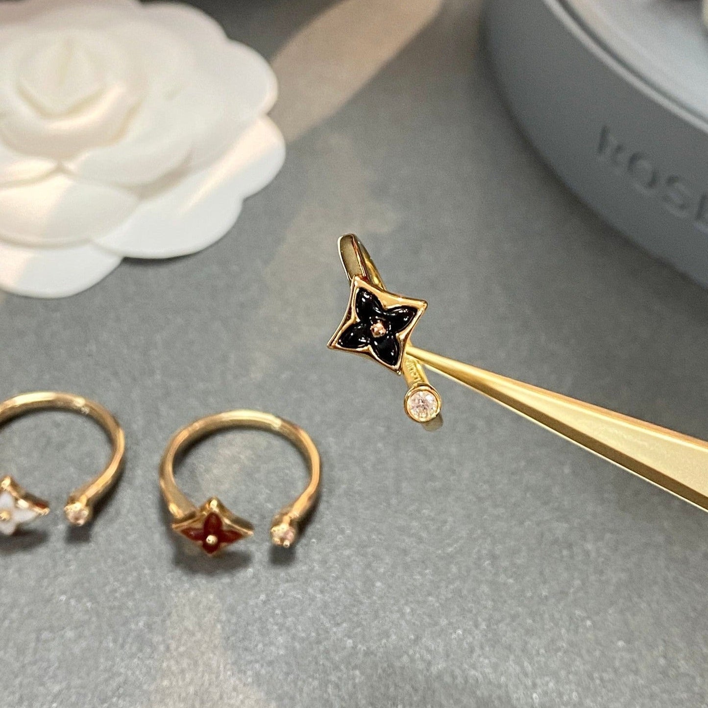 ¡®Moco¡¯STAR 1 DIAMOND OPEN RING