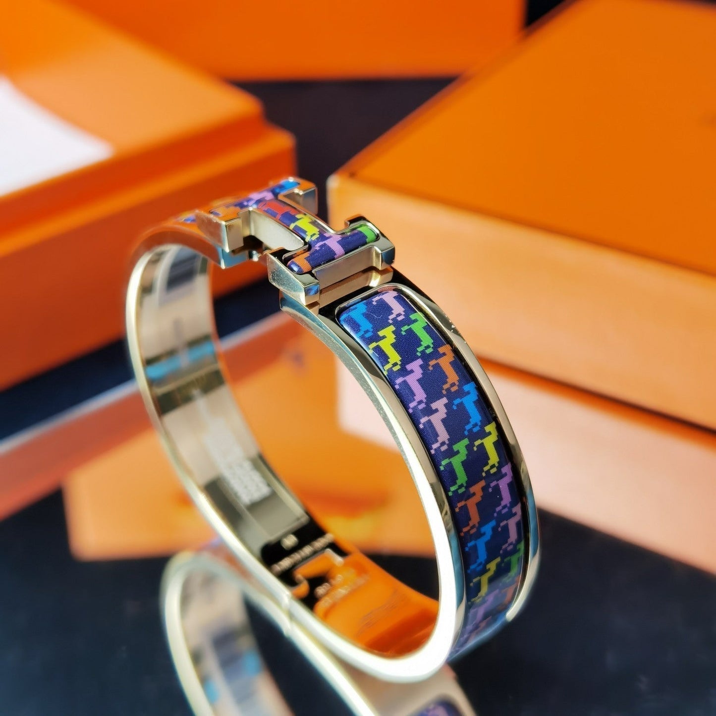 ¡®Moco¡¯H HORSE BRACELET 12MM