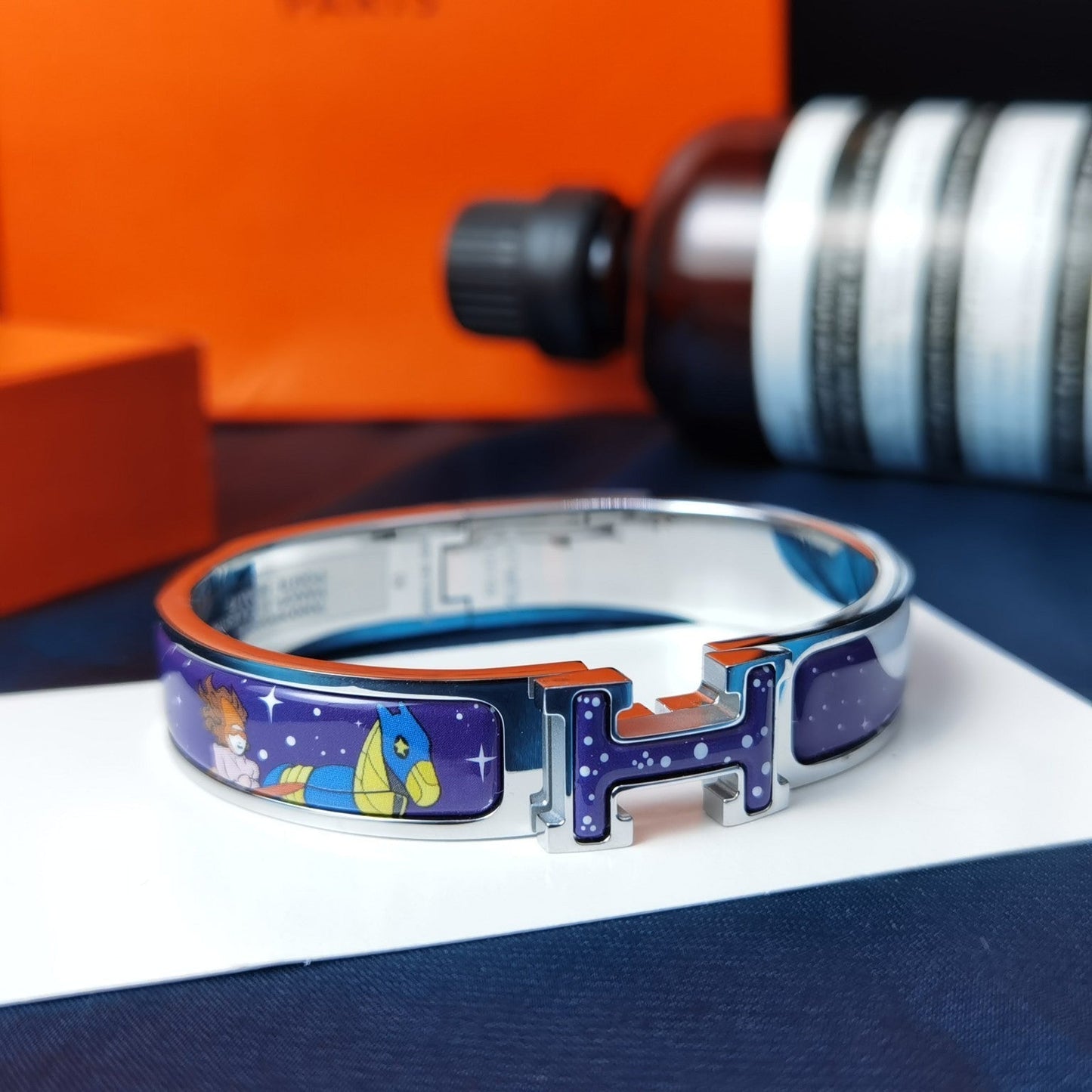 ¡®Moco¡¯H STAR AND MOON BRACELET 12MM