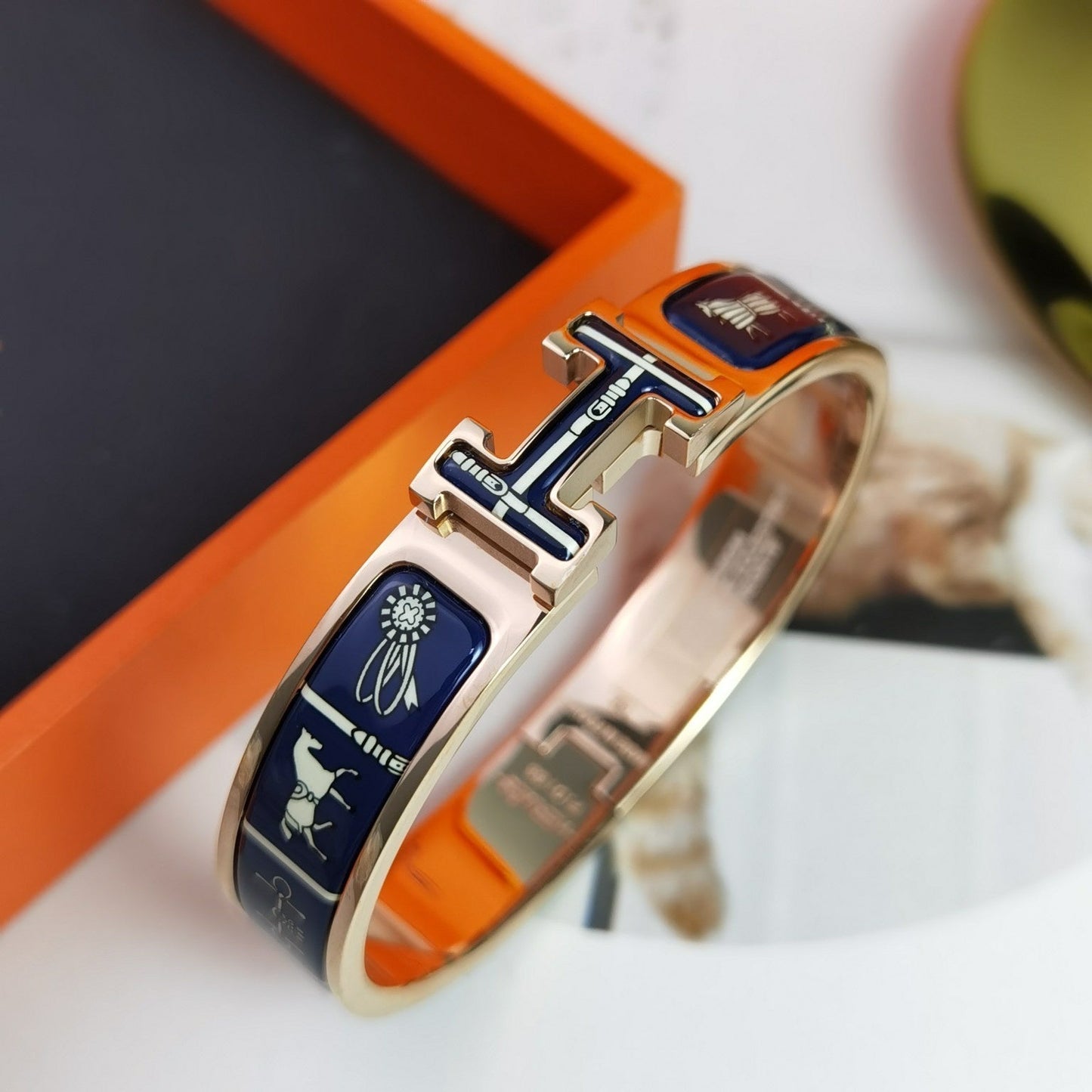 ¡®Moco¡¯H COUVERTURES DARK BLUE BRACELET