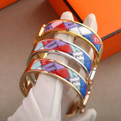 ¡®Moco¡¯H BRACELET DOTTED BORDER 12MM