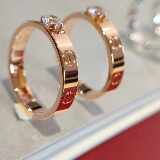 ¡®Moco¡¯LOVE RING 3.6MM 1 BIG DIAMOND