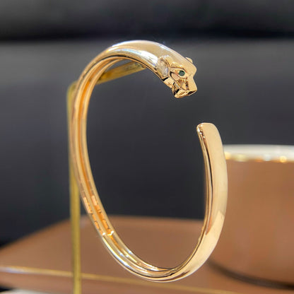 ¡®Moco¡¯PANTHERE GOLD OPEN BRACELET