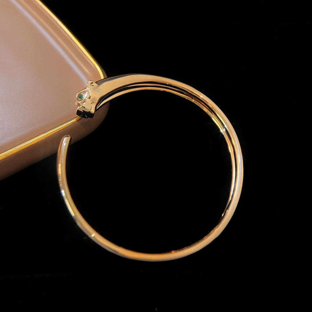 ¡®Moco¡¯PANTHERE GOLD OPEN BRACELET