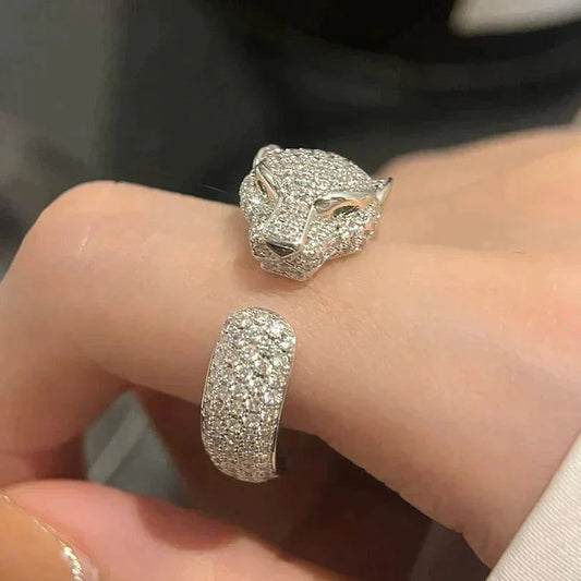 ¡®Moco¡¯PANTHERE 5.5MM ALL DIAMOND RING