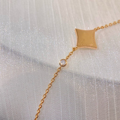 ¡®Moco¡¯COLOR STAR PINK GOLD DIAMOND BRACELET
