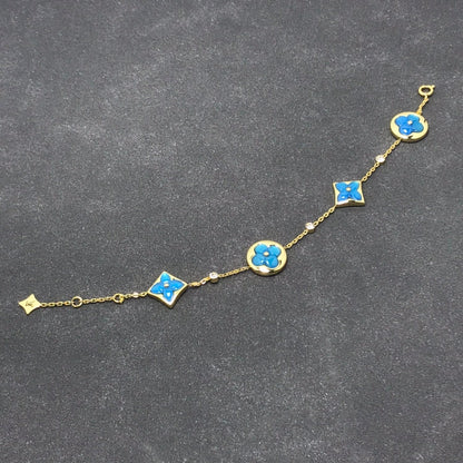 ¡®Moco¡¯STAR AND SUN TURQUOISE 4 MOTIFS 3 DIAMONDS