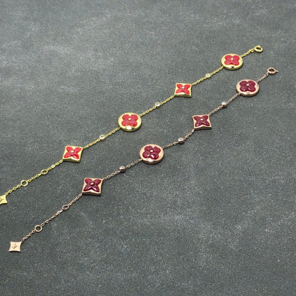 ¡®Moco¡¯STAR AND SUN CARNELIAN 4 MOTIFS 3 DIAMONDS