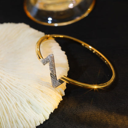 ¡®Moco¡¯VOLTE UPSITE DOWN GOLD DIAMOND BRACELET