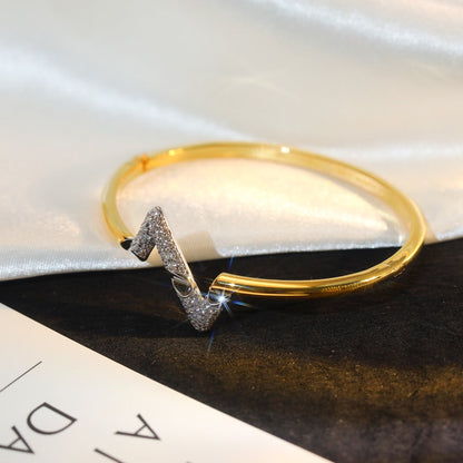¡®Moco¡¯VOLTE UPSITE DOWN GOLD DIAMOND BRACELET