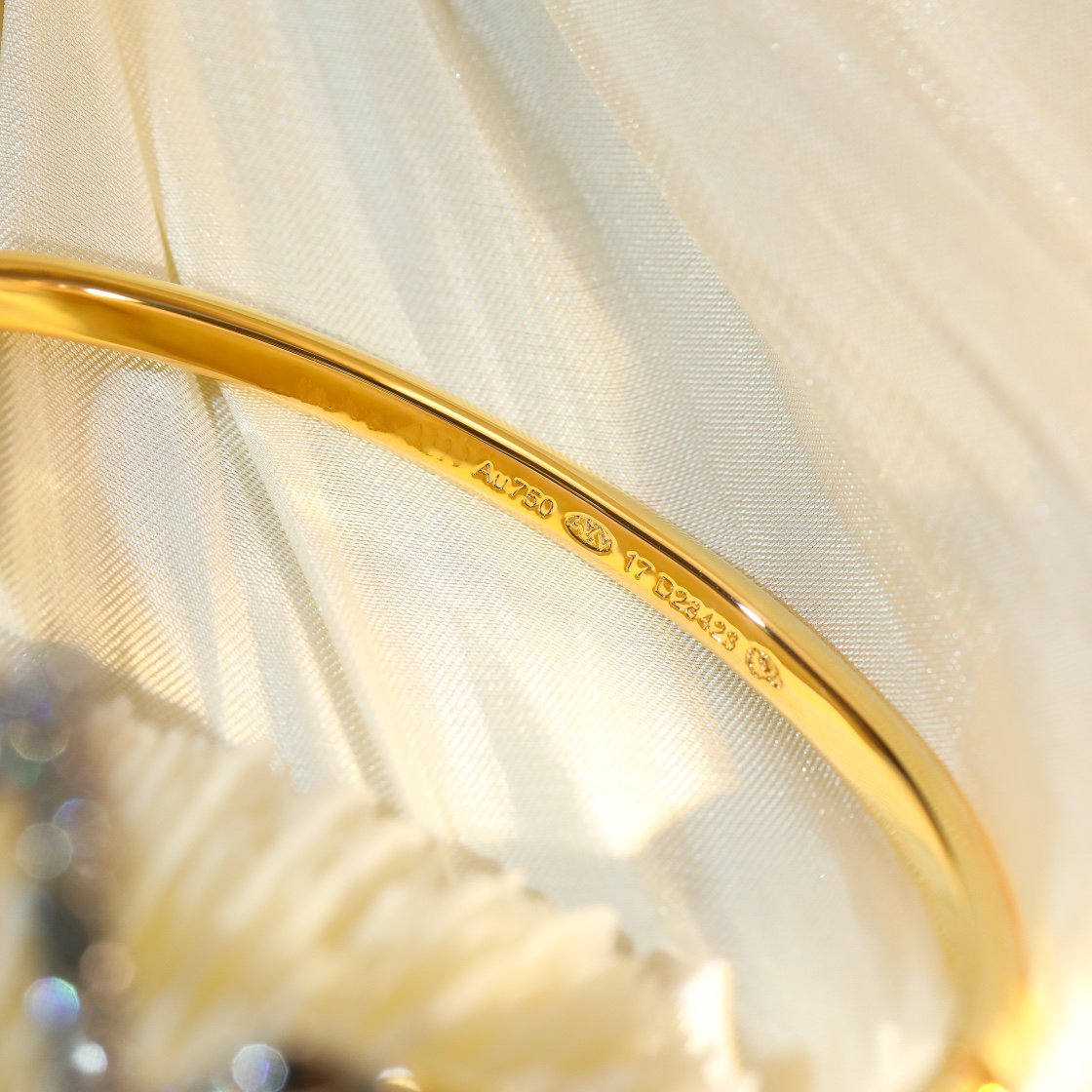¡®Moco¡¯VOLTE UPSITE DOWN GOLD DIAMOND BRACELET