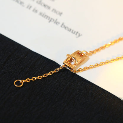 ¡®Moco¡¯STAR AND SUN DIAMOND PINK GOLD NECKLACE