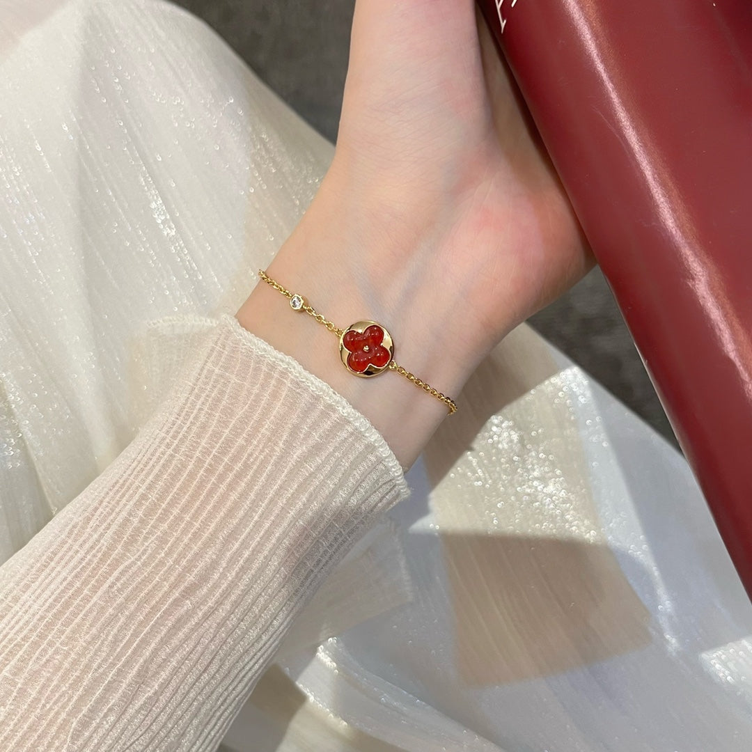 ¡®Moco¡¯SUN PEDANT CARNELIAN BRACELET