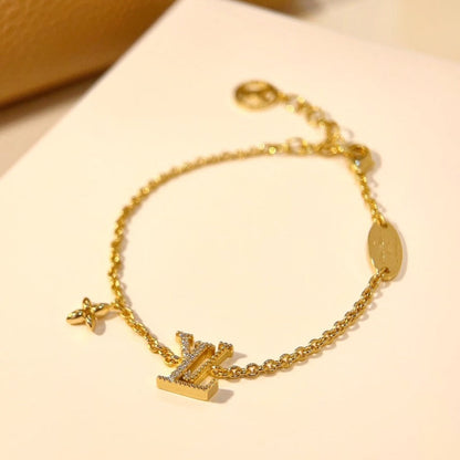 ¡®Moco¡¯LOGO STAR MOTIF GOLD BRACELET