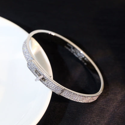 ¡®Moco¡¯KELLY BRACELET DIAMOND PAVED