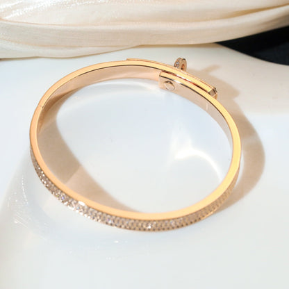 ¡®Moco¡¯KELLY BRACELET DIAMOND PAVED