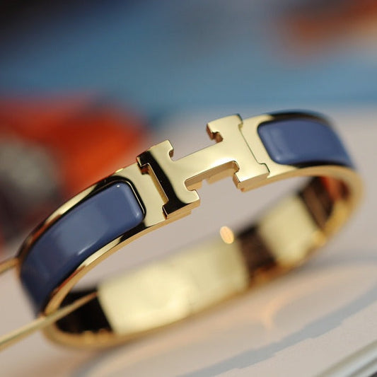 ¡®Moco¡¯H BRACELET 12MM BLUE GRAY