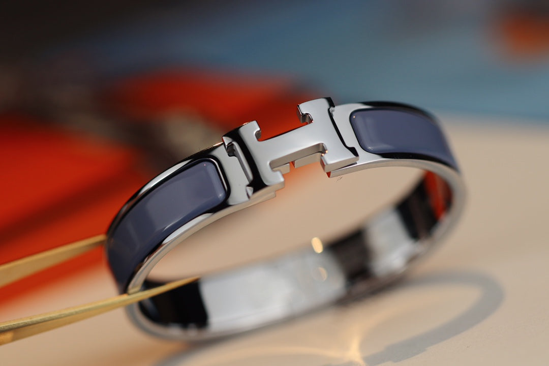 ¡®Moco¡¯H BRACELET 12MM BLUE GRAY