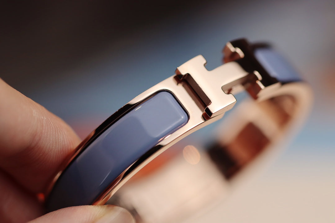 ¡®Moco¡¯H BRACELET 12MM BLUE GRAY