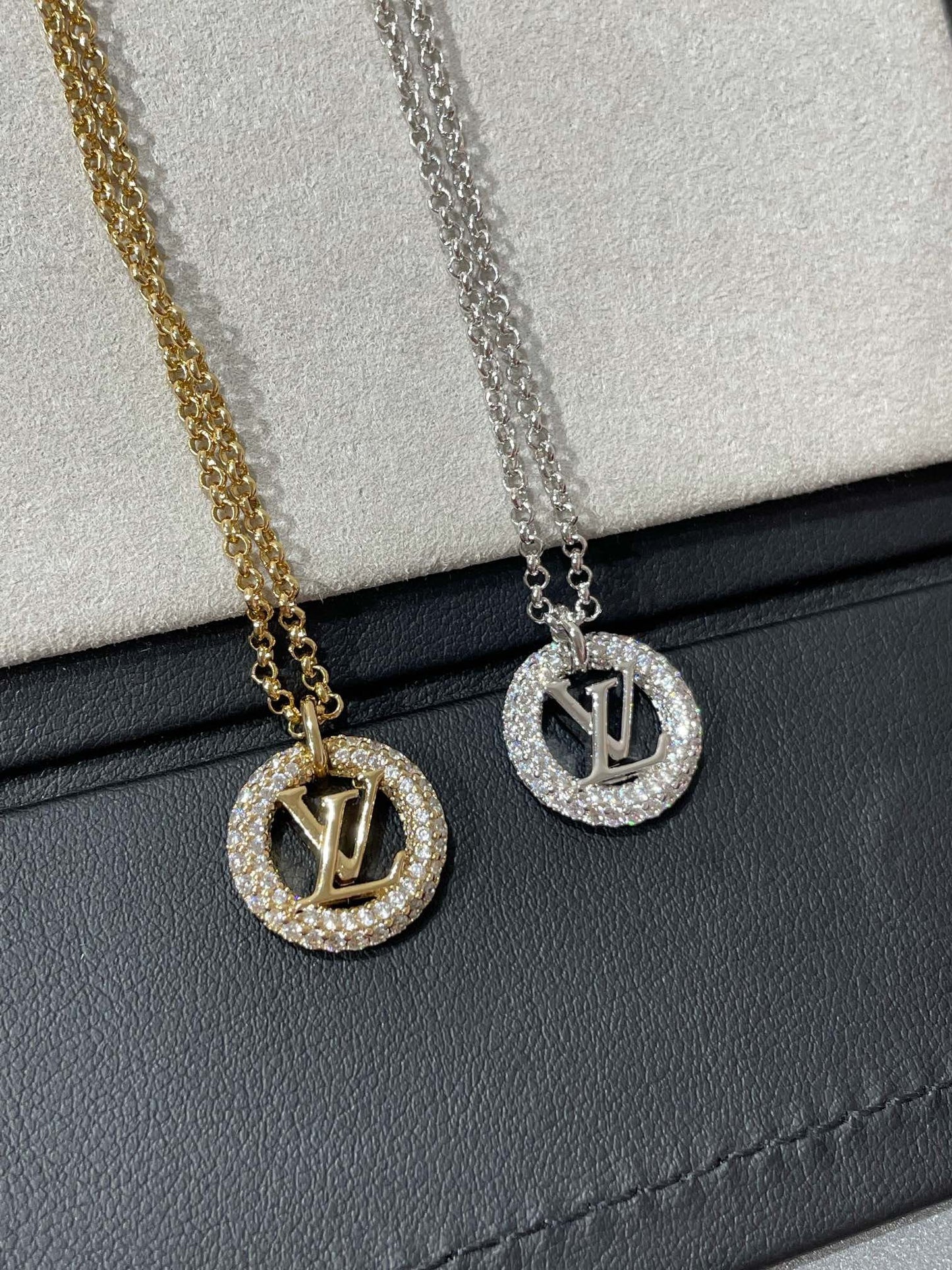 ¡®Moco¡¯BY NIGHT DIAMOND PAVED NECKLACE