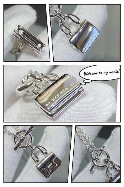 ¡®Moco¡¯CONSTANCE PEDANT SILVER NECKLACE