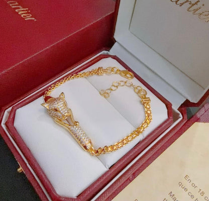 ¡®Moco¡¯ PANTHERE  BRACELET DIAMONDS