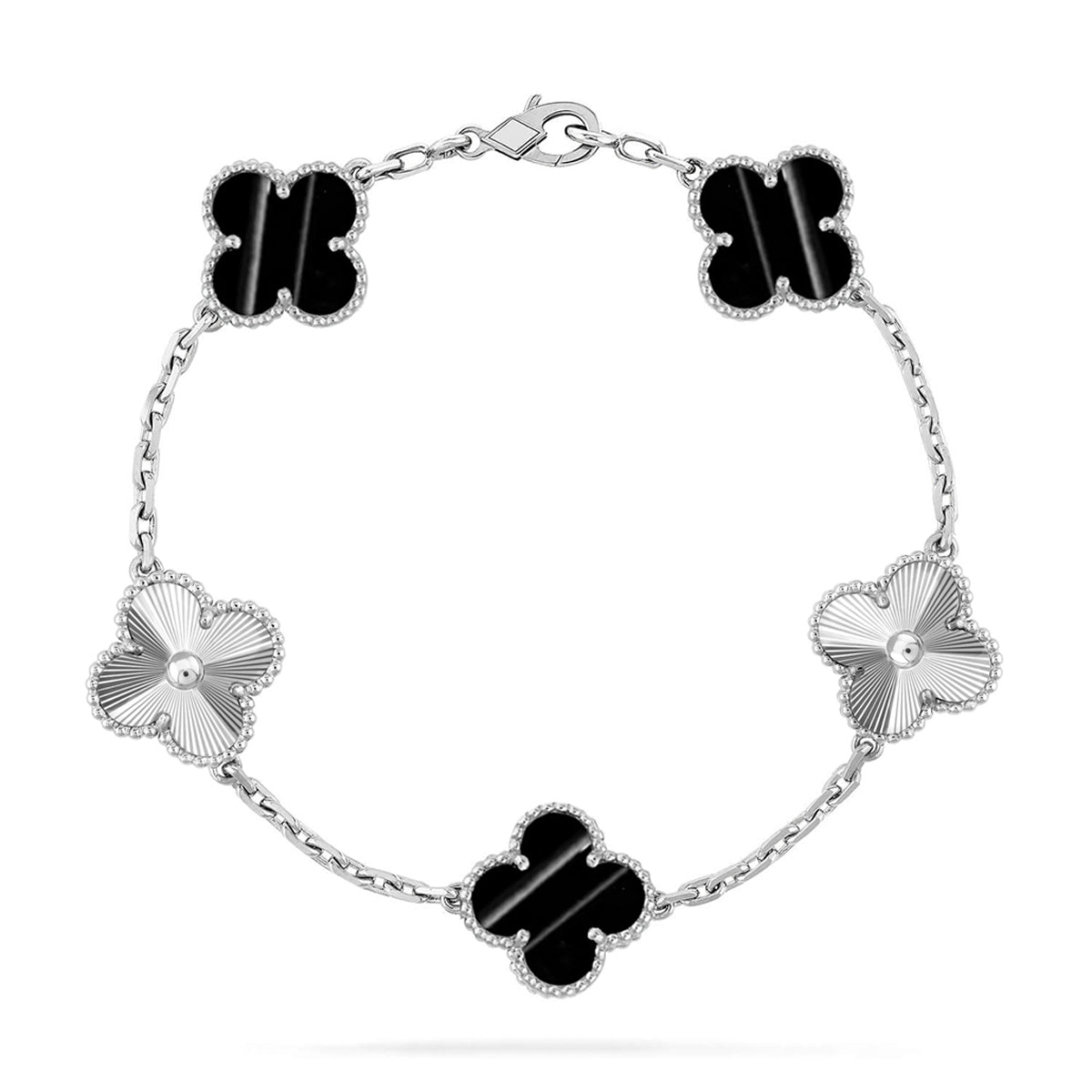 [Star]New  CLOVER 5 MOTIF PULSAR STONE BRACELET COLLECTION