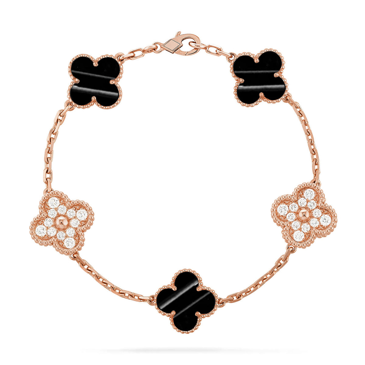 [Star]New  CLOVER 5 MOTIF PULSAR STONE BRACELET COLLECTION