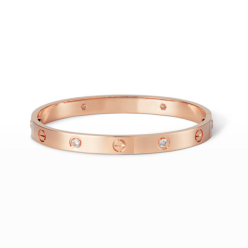 ¡®Moco¡¯LOVE BRACELET 6.1MM 4 DIAMONDS
