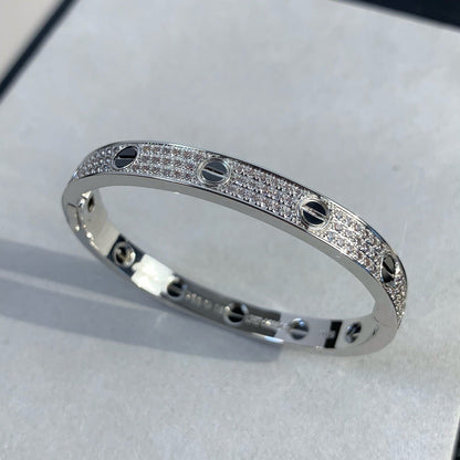 ¡®Moco¡¯LOVE BRACELET 6.1MM DIAMOND-PAVED CERAMIC