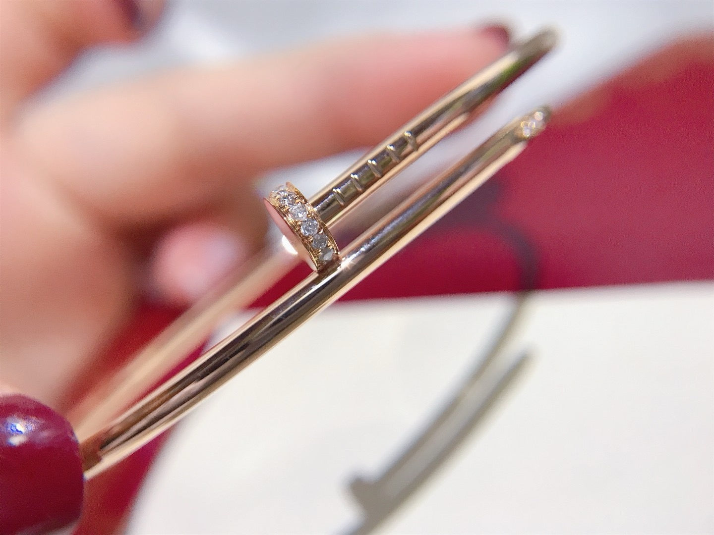 ¡®Moco¡¯JUSTE BRACELET 2.5MM DIAMONDS