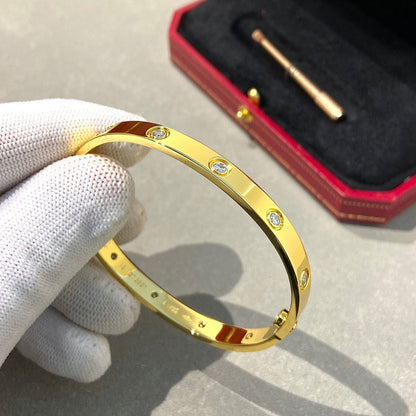¡®Moco¡¯LOVE BRACELET 6.1MM 10 DIAMONDS