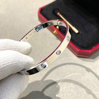 ¡®Moco¡¯LOVE BRACELET 6.1MM 10 DIAMONDS