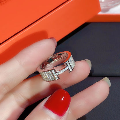 ¡®Moco¡¯H RING FULL DIAMOND