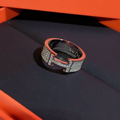 ¡®Moco¡¯H RING FULL DIAMOND
