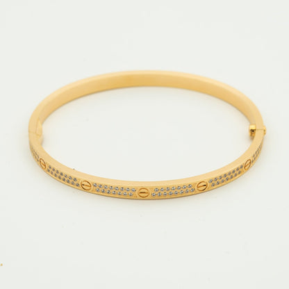 ¡®Moco¡¯LOVE BRACELET 3.65MM DIAMOND-PAVED