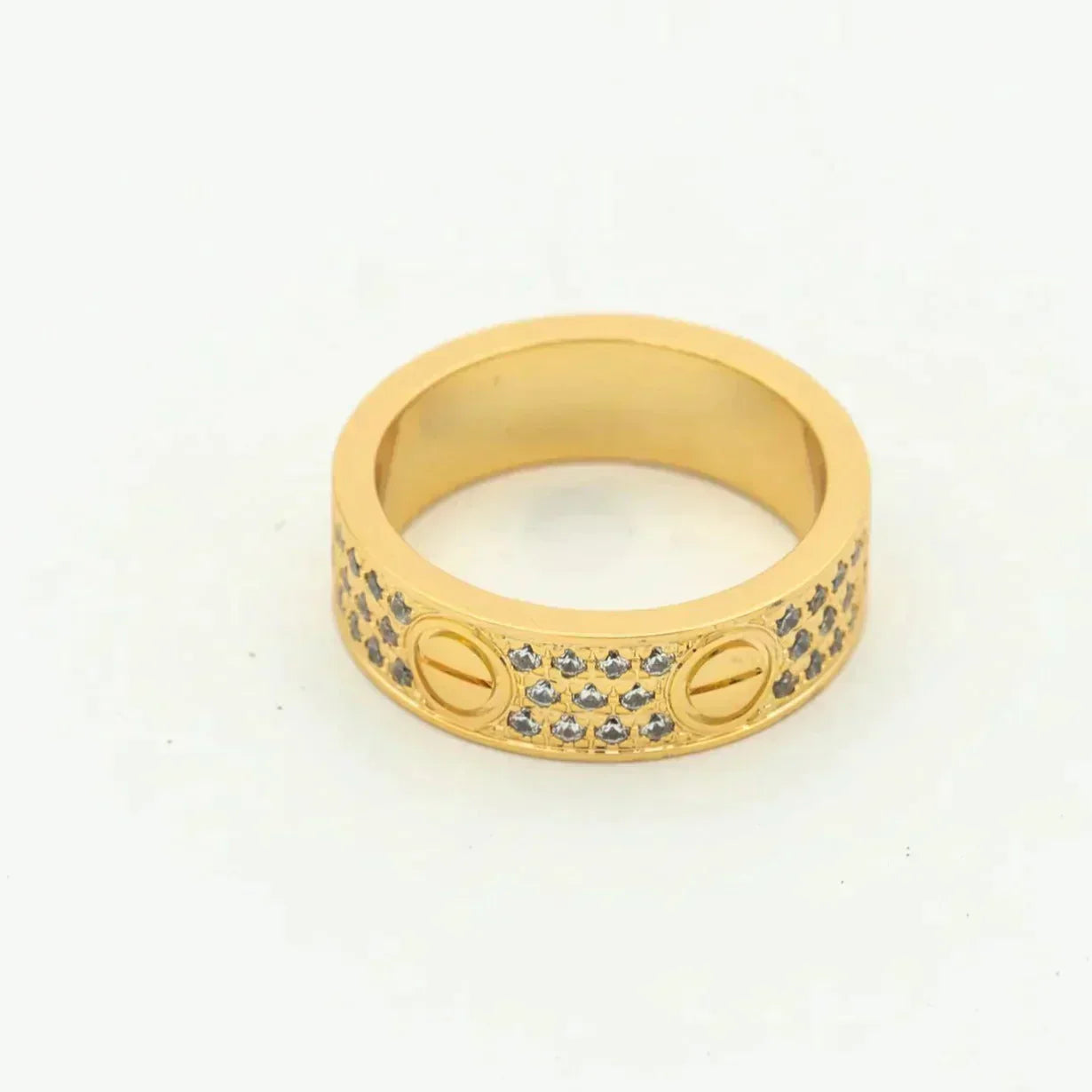 ¡®Moco¡¯LOVE RING 5.5MM DIAMONDS PAVED