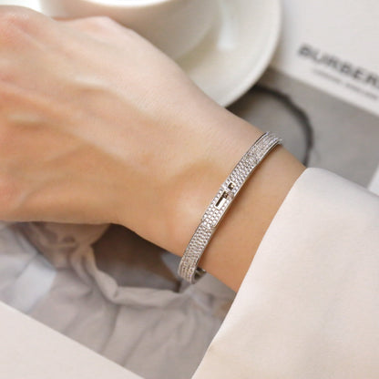 ¡®Moco¡¯KELLY BRACELET DIAMOND PAVED