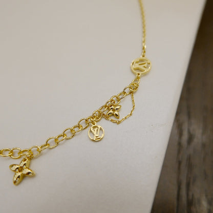 ¡®Moco¡¯BLOOMING SUPPLE NECKLACE BRASS