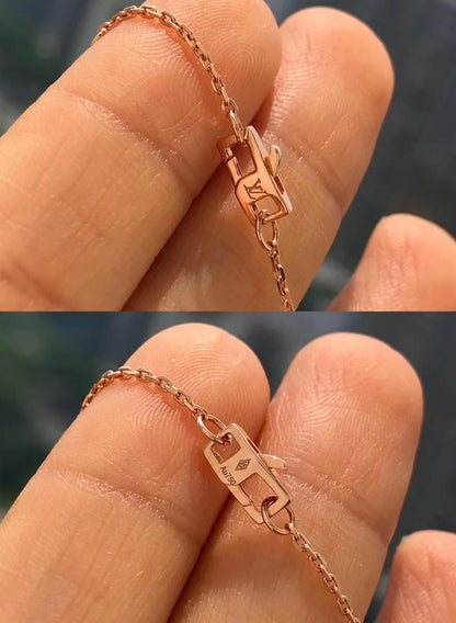 ¡®Moco¡¯BLOSSOM PENDANT PINK GOLD AND DIAMOND