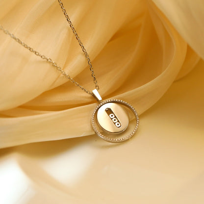 [moco jewelrys ]moco jewelrys MOVE MM SILVER DIAMOND NECKLACE