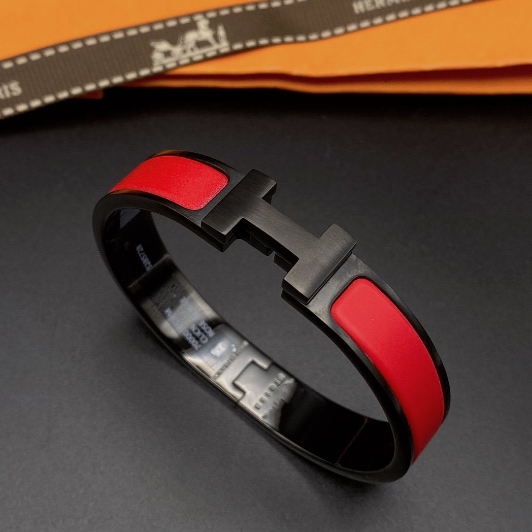 ¡®Moco¡¯CLIC HM SO BLACK RED BRACELET