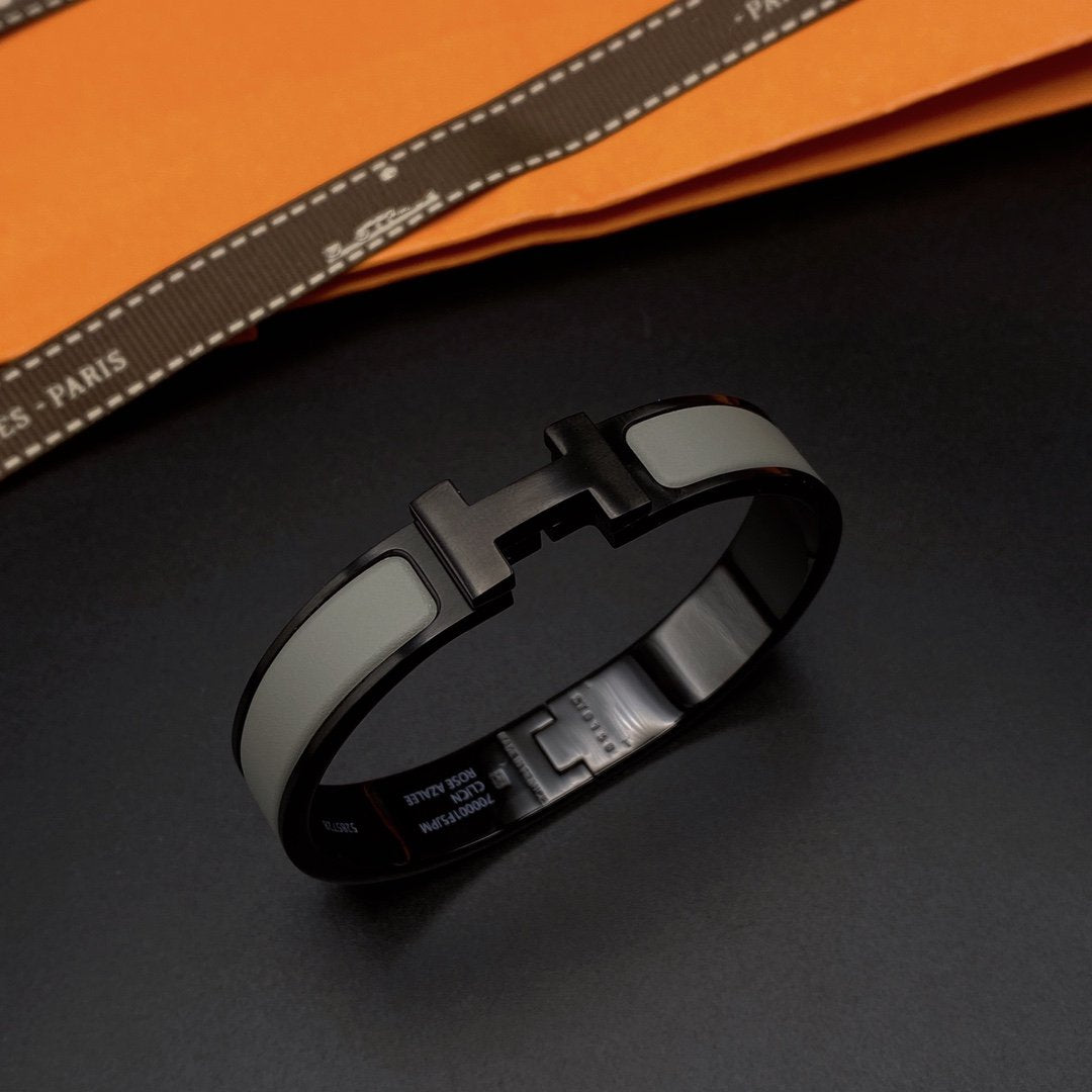 ¡®Moco¡¯CLIC HM SO BLACK GREY BRACELET