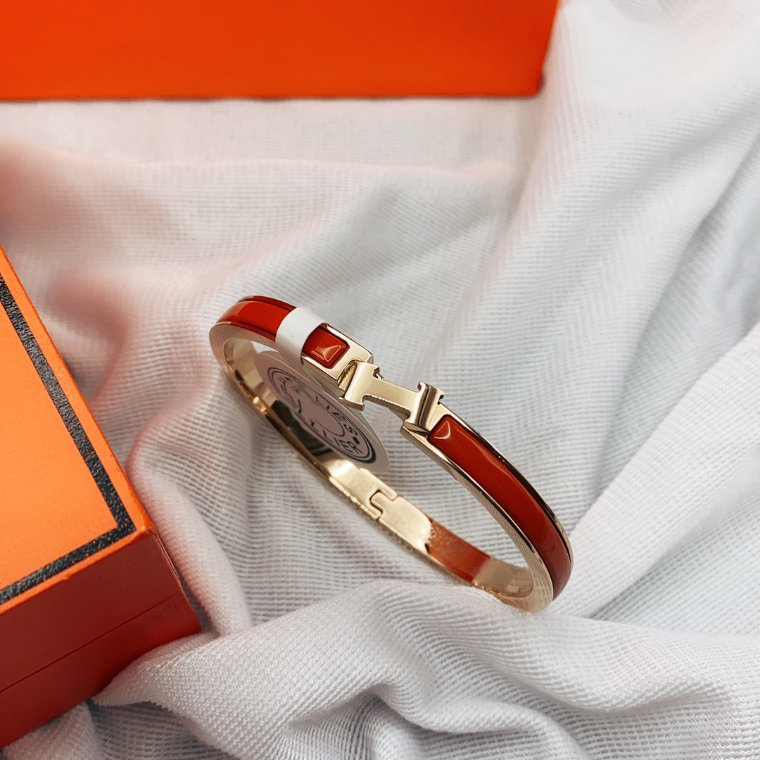 ¡®Moco¡¯CLASSIC HM CLIC RED 8MM ENAMEL BRACELET