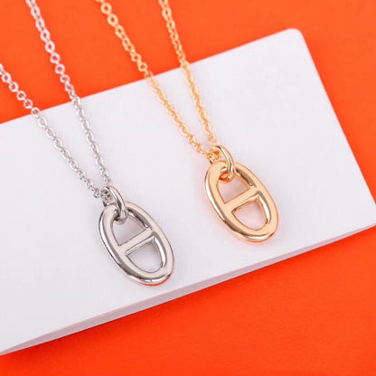 ¡®Moco¡¯HM PIG NOSE NECKLACE
